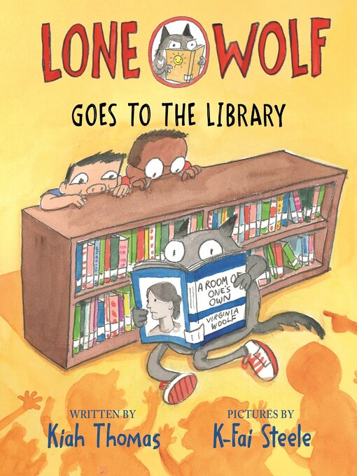 Cover image for Lone Wolf Goes to the Library